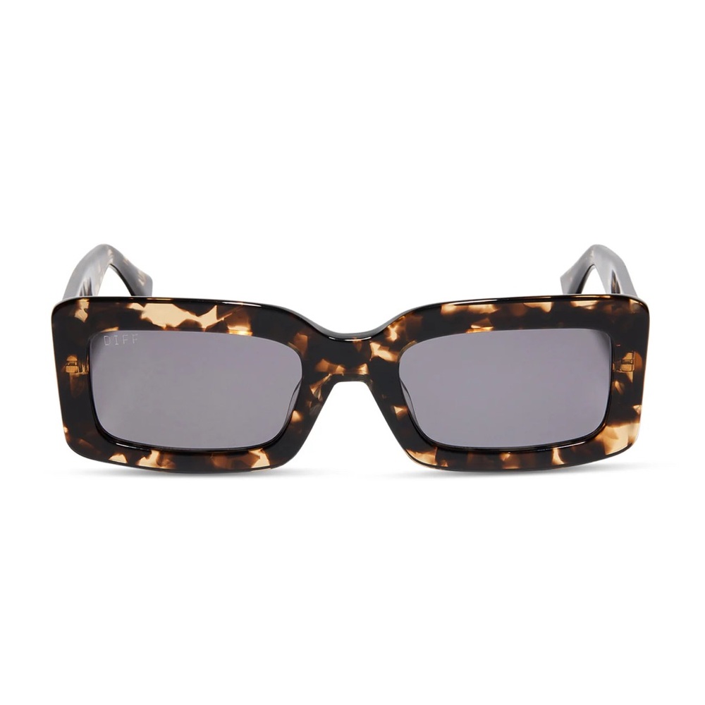 Diff Eyewear Brown Tortoise Sunglasses